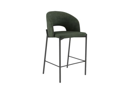 Barstoel Bacchus ZH75,5cm - stof - groen
