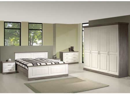 Slaapkamer met bed 140x200cm