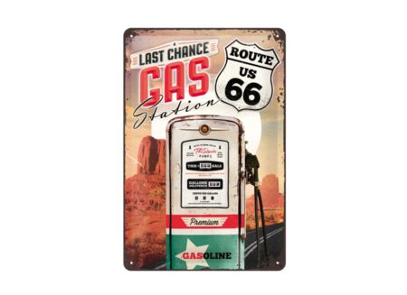 Plakkaat 20x30cm Route 66