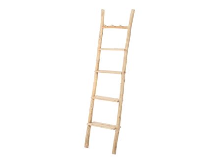 Deco Ladderplank H157,5cm - dennenhout - naturel