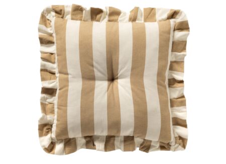 Kussen Bella 40x40cm - polyester & katoen & viscose - irish cream