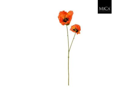 Kunstbloem Klaproos H68cm