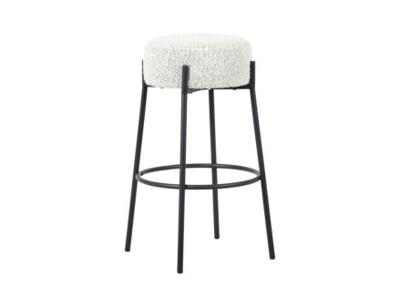 Barkruk Freeze ZH66cm bouclé wit