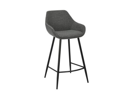 Barstoel Fangio ZH68cm - stof - antraciet