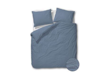 Dekbedovertrek 240x200/220cm - tetra katoen - jeans
