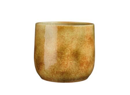 Bloempot Hugo Ø35x30cm - terracotta - oker