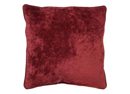 Kussen Chloe 50x50cm - stof - merlot