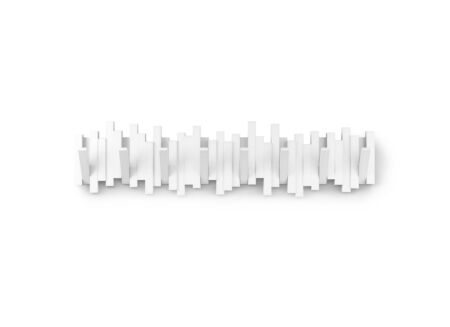 Kapstok Sticks 8 Hook 64cm - wit