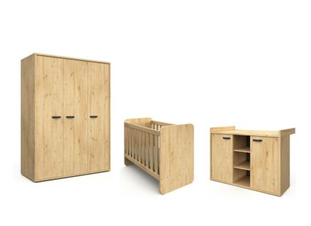 Babykamer Lina met 3-deurskast - decor