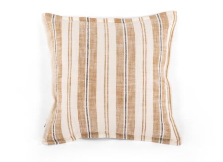 Kussen Indira 45x45cm - katoen - zand