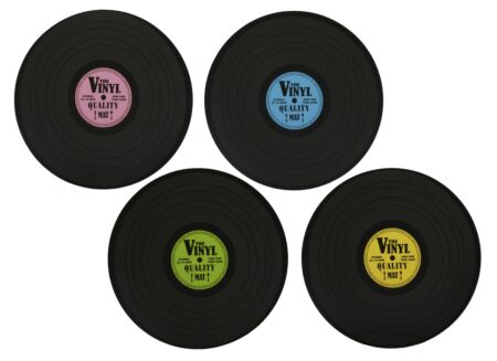 Placemat Record Ø39cm multicolor