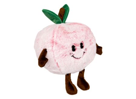 Knuffel Perzik H20cm - stof - peachy roze