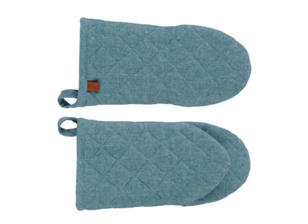 Ovenwant Stoff 31x15cm - katoen - groen