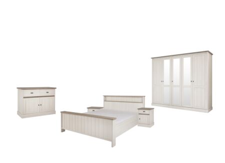 Slaapkamer met bed 160cm