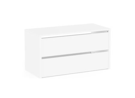 Kasten op maat Ladeblok Inspira 97cm - decor - wit