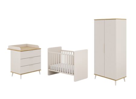 Babykamer Hazel met 2-deurs kast
