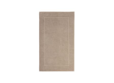 Badmat London 60x100cm - katoen - brons met antislip