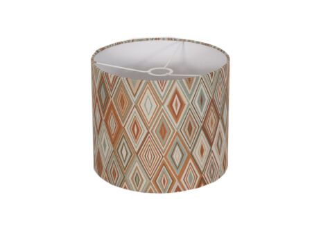Lampenkap Ø25cm - stof - oranje