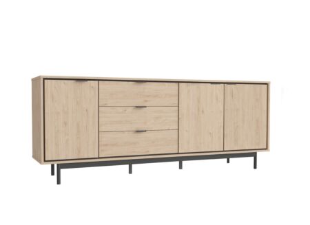 Dressoir Token 200cm - decor - eik