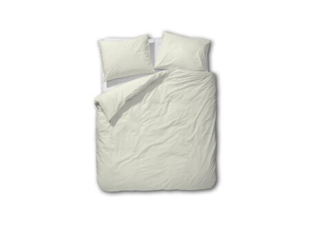 Dekbedovertrek 260x220/240cm - percale katoen - wit