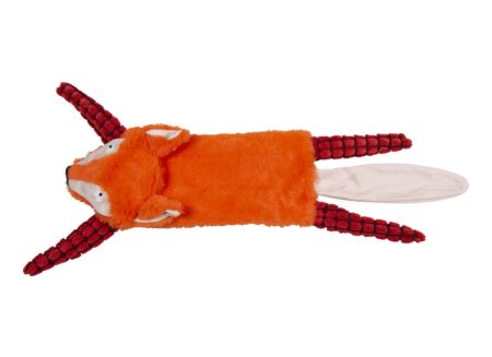 Hondenspeelgoed Flat Plush Toy Vos