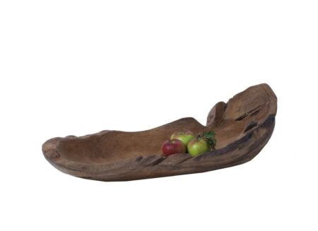 Schaal Teak 50x20cm