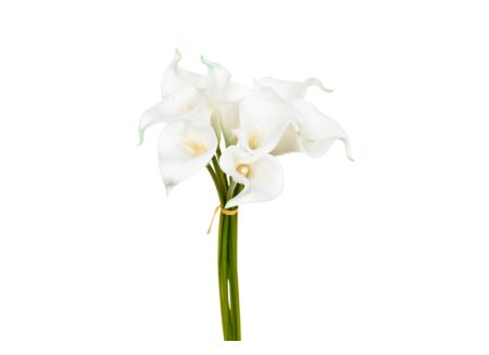Kunstbloem Arum H38cm boeket van 8