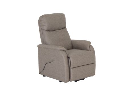 Relaxzetel Power elektrisch stof grijs