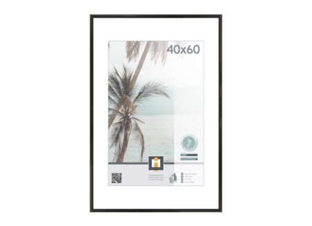 Fotokader Kyoto 60x40cm - kunststof & glas - zwart