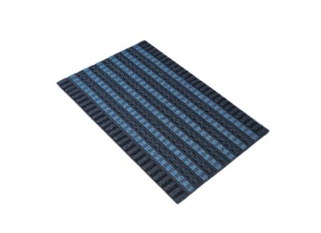 Deurmat Kobalt 60x40cm polypropyleen antraciet