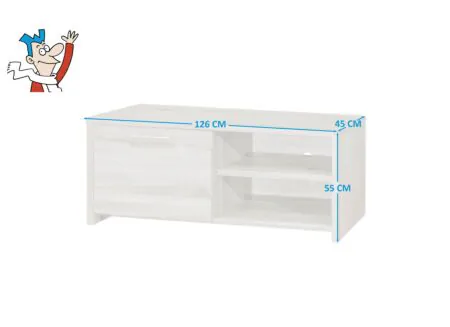 Tv-meubel Enzo 126cm