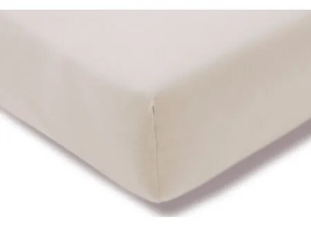 Drap-housse 180/200x200/220cm jersey coton greige - Drap-housse 180/200x200/220cm jersey coton greige