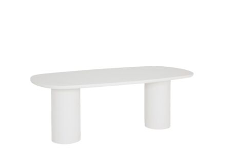 Tafel TF2404  210x120cm - cementex - wit
