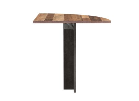 Hoekbureau Clif-B 70x70x74cm - meubelplaat - old wood