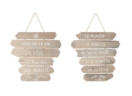 Wanddecoratie Andy 27,5x29,5cm