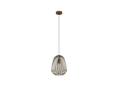 Hanglamp Espinal Ø28cm 40W E27 staal brons