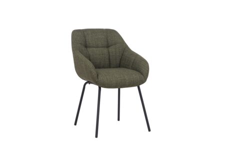 Stoel Navajo 57,5x65x85cm - polyestervezel - groen
