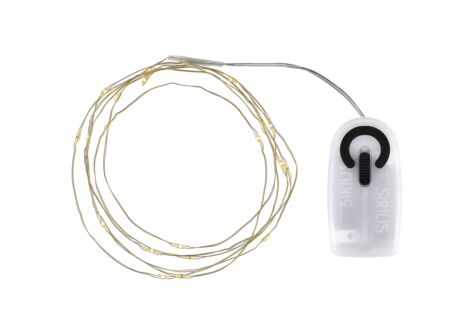 Lichtslinger Knirke 390cm 40LED - kunststof - goud