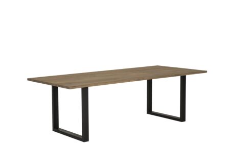 Tafel Aquilano 240x110cm - acacia massief - bruin