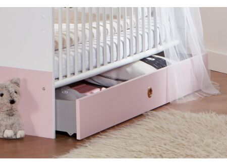 Lade voor Babybed Cindy 137x71x17cm