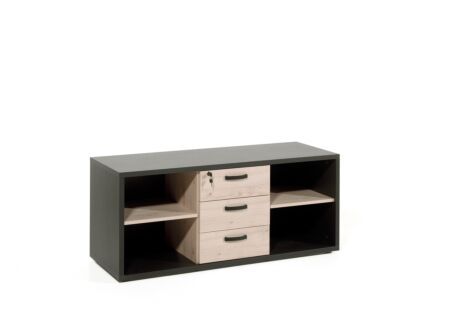 Boekenkast Capo 2 144x48x61cm