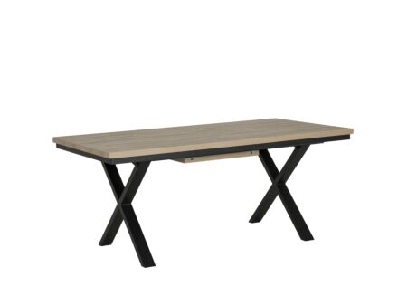 Tafel Tibo 190/250x100cm - melamine - french oak