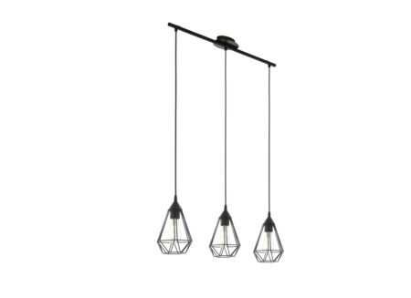 Hanglamp Tarbes 79x17,5cm 3x60W E27
