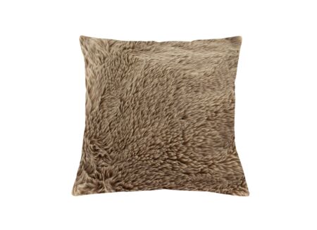 Kussen Mika 45x45cm - stof - caramel