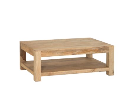 Salontafel Faust 123x75cm  - mango massief - naturel