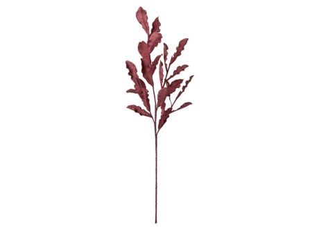 Decoratietak Eva Marsala H118cm - kunststof - rood