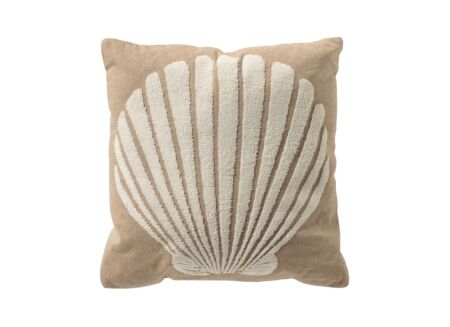 Kussen Merlijn 45x45cm - stof - irish cream