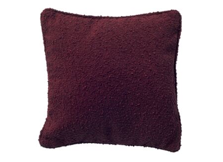 Kussen Onno 45x45cm - stof - maroon