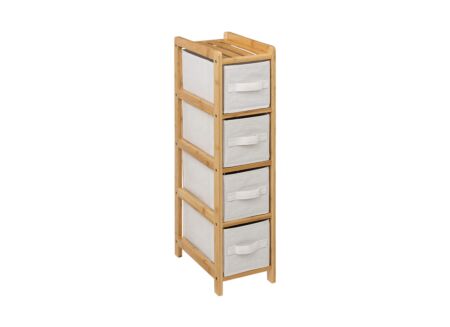 Ladekast Tidy 19x33x78,5cm - bamboe - naturel