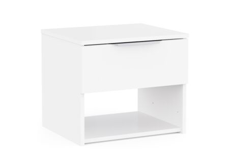 Nachtkastje Michigan 44x37x38cm - decor - wit